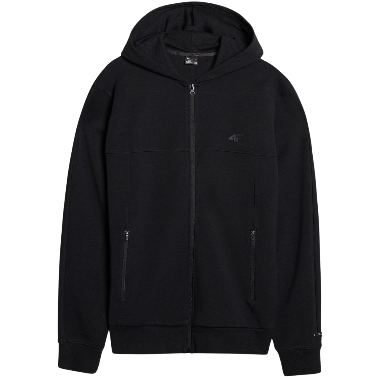 Bluza męska 4F M1537 głęboka czerń 4FWSS25TSWSM1537 – ujęcie 2