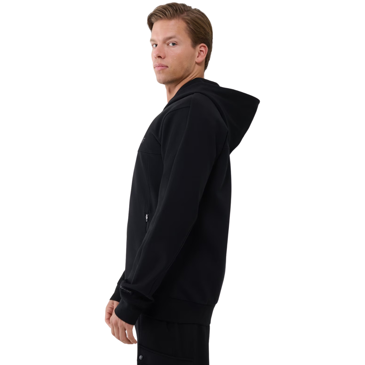 Bluza męska 4F M1537 głęboka czerń 4FWSS25TSWSM1537 – ujęcie 4