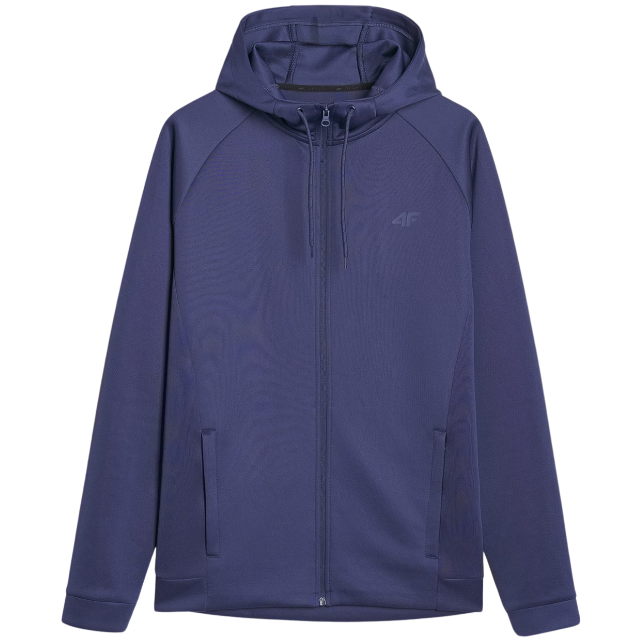 Bluza męska 4F FNK M513 ciemny granat 4FWSS25TFSWM513 – ujęcie 2