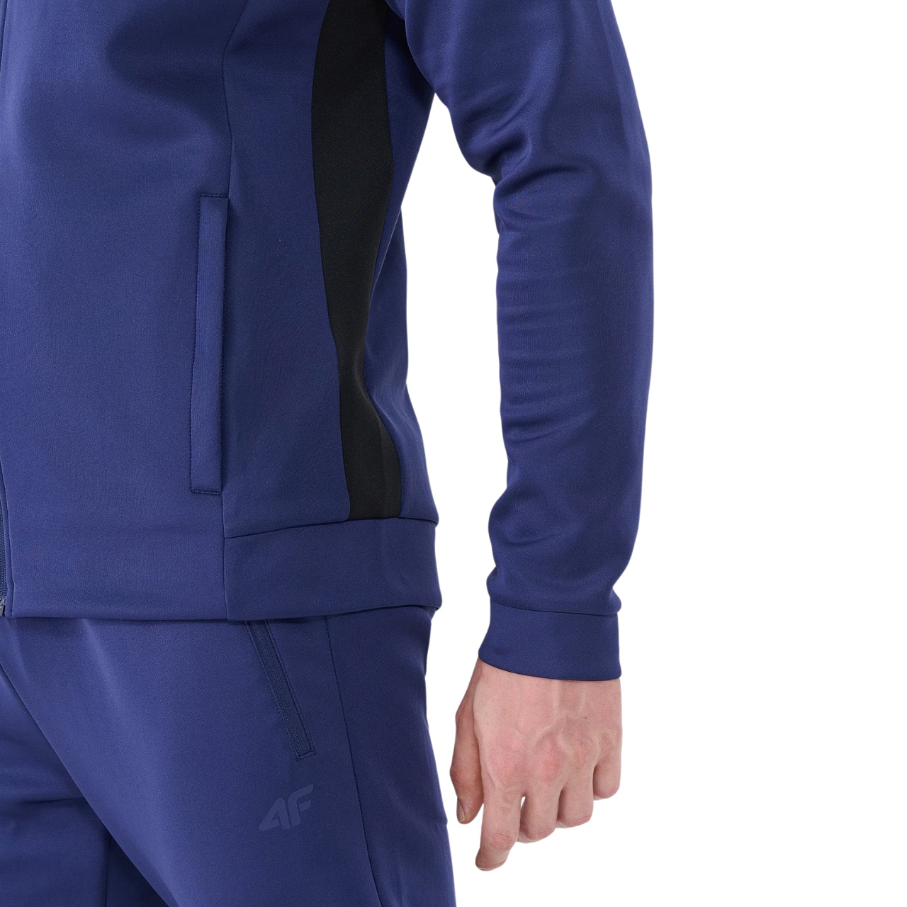 Bluza męska 4F FNK M513 ciemny granat 4FWSS25TFSWM513 – ujęcie 5