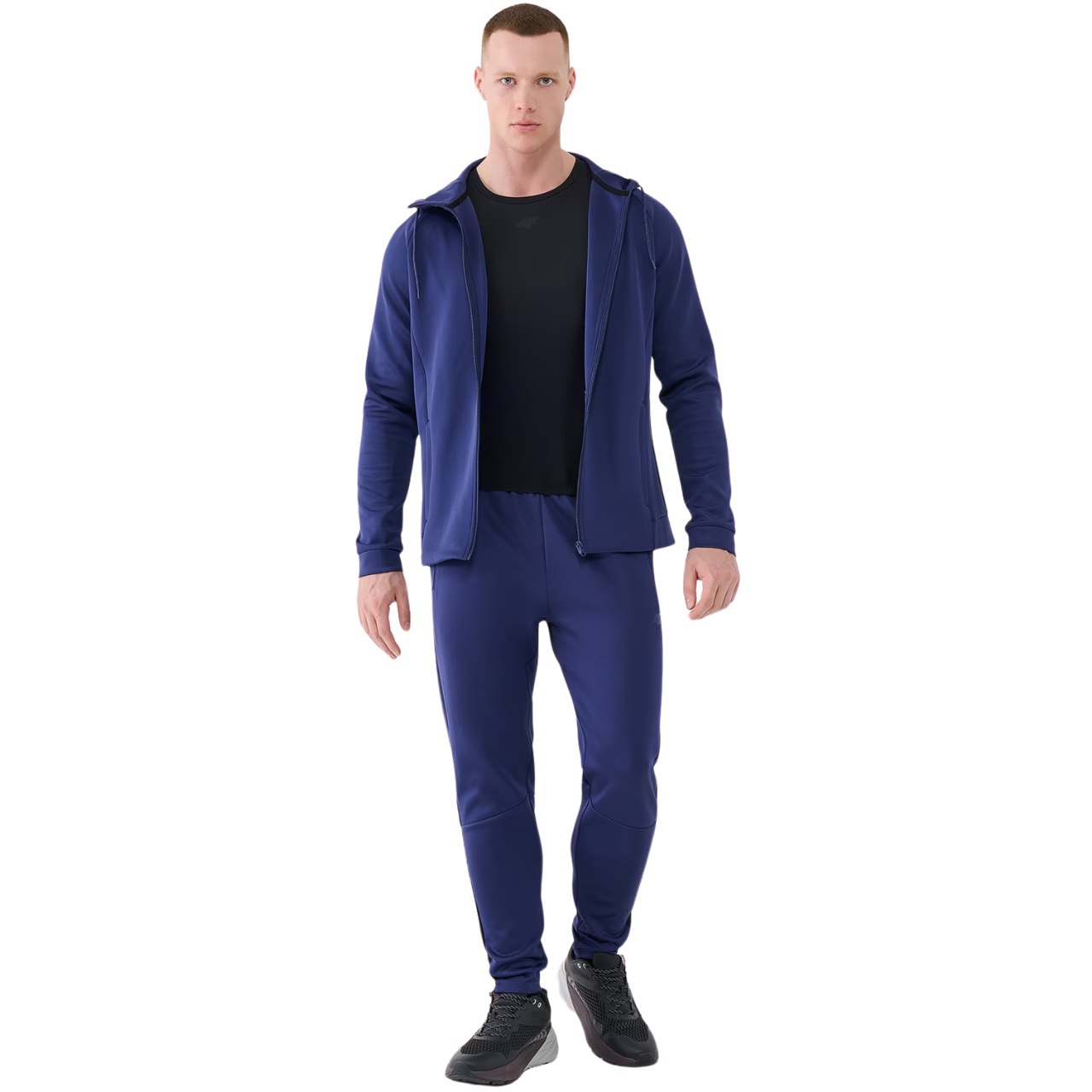 Bluza męska 4F FNK M513 ciemny granat 4FWSS25TFSWM513 – ujęcie 6