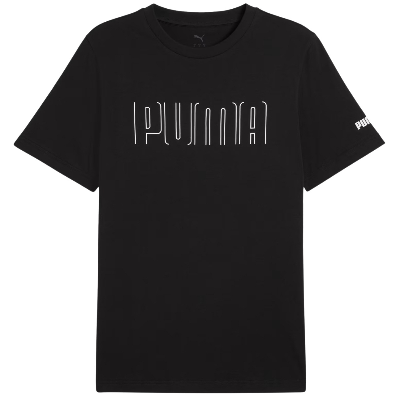 Koszulka męska Puma Sport Graphic Tee czarna – ujęcie 2
