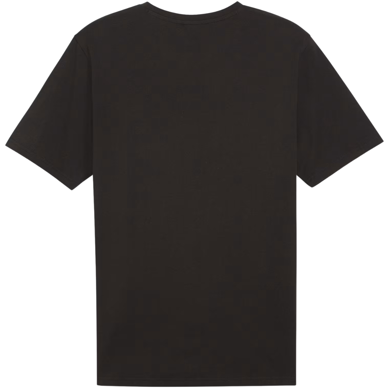 Koszulka męska Puma Team Rise Logo Jersey Cotton czarna – ujęcie 2