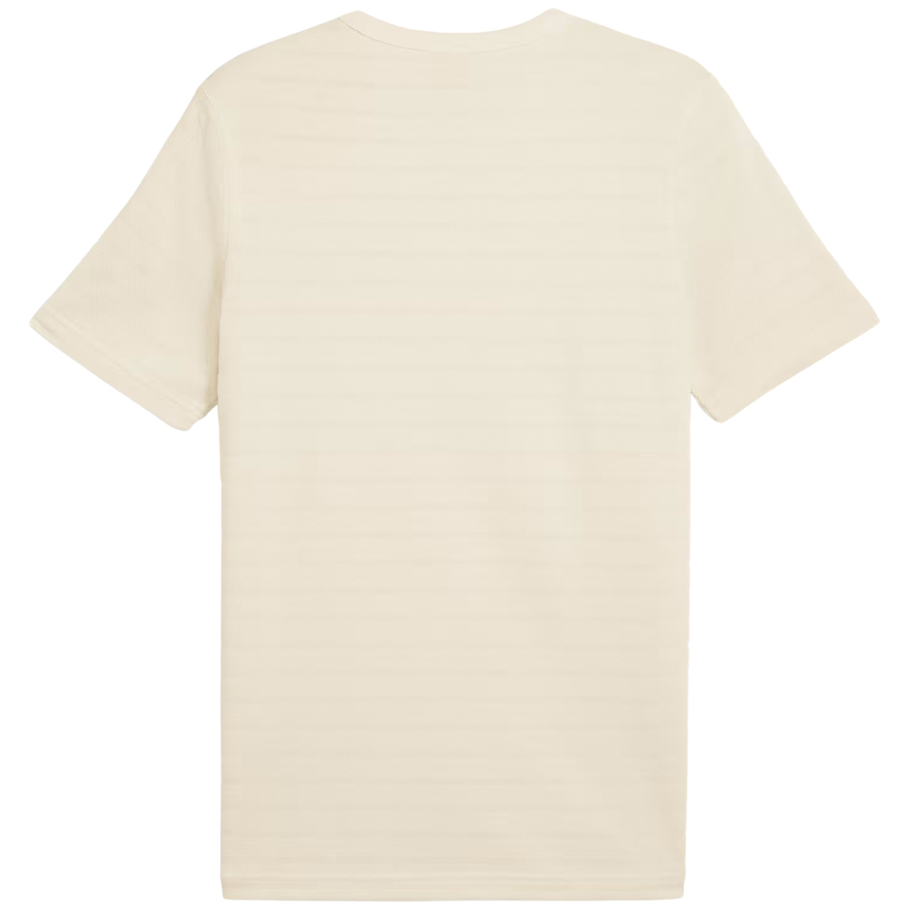 Koszulka męska Puma Ess Elevated Structured Tee beżowa – ujęcie 2