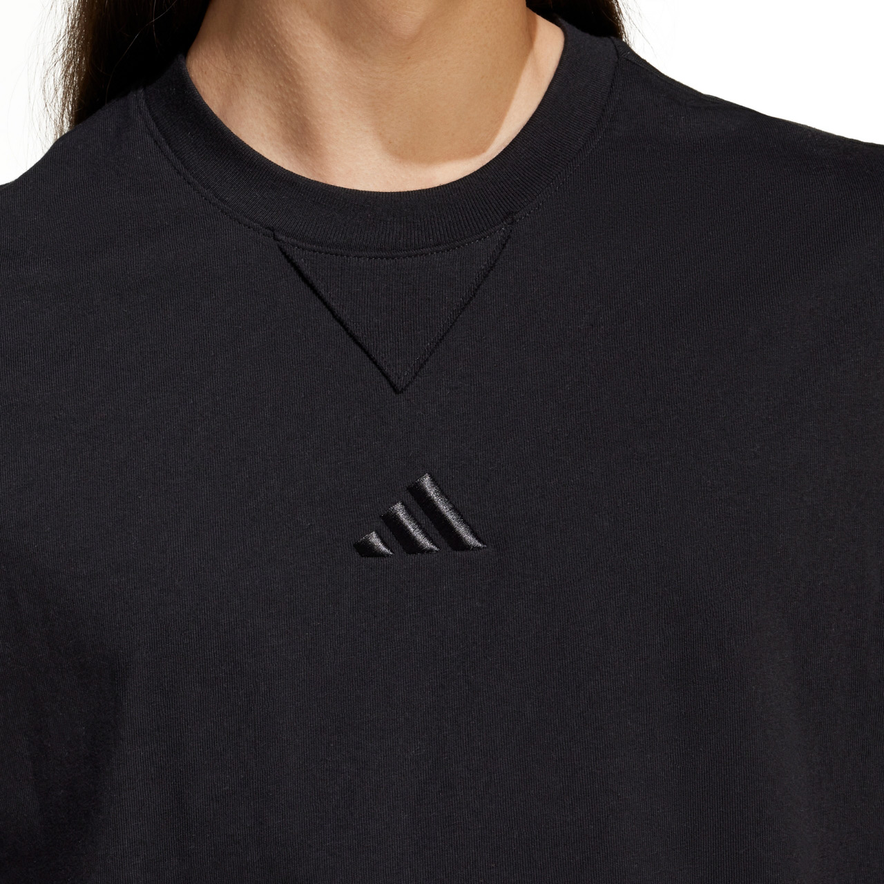 Koszulka męska adidas All SZN czarna – ujęcie 4