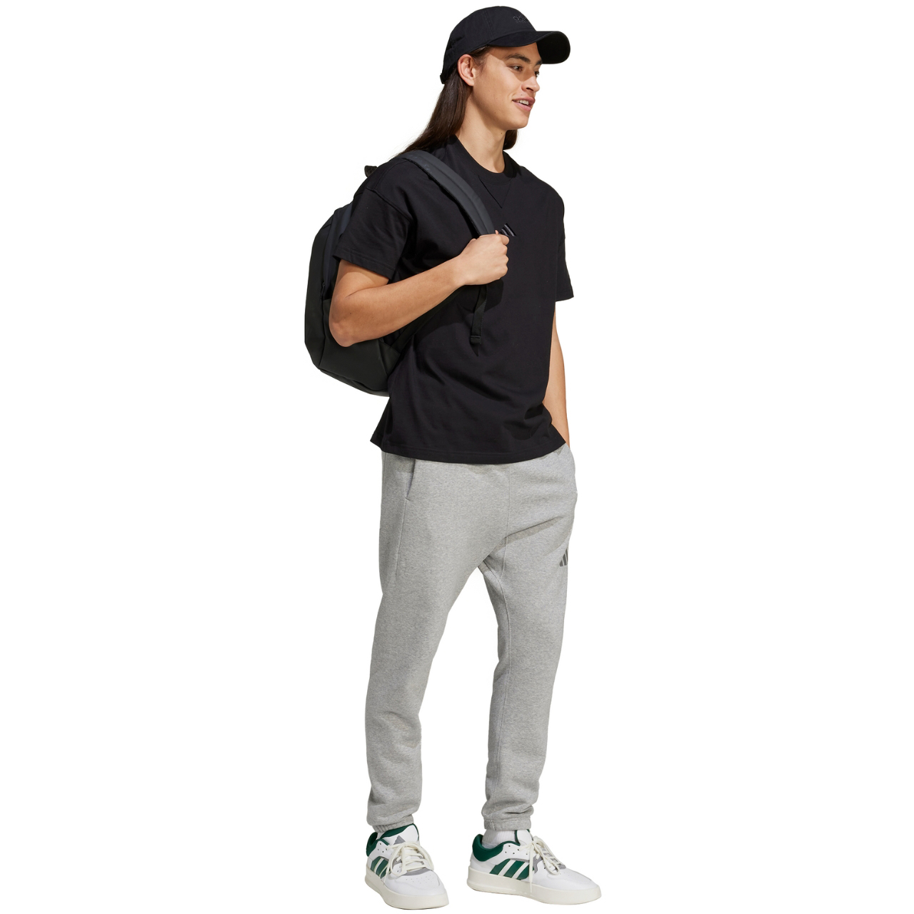 Koszulka męska adidas All SZN czarna – ujęcie 7