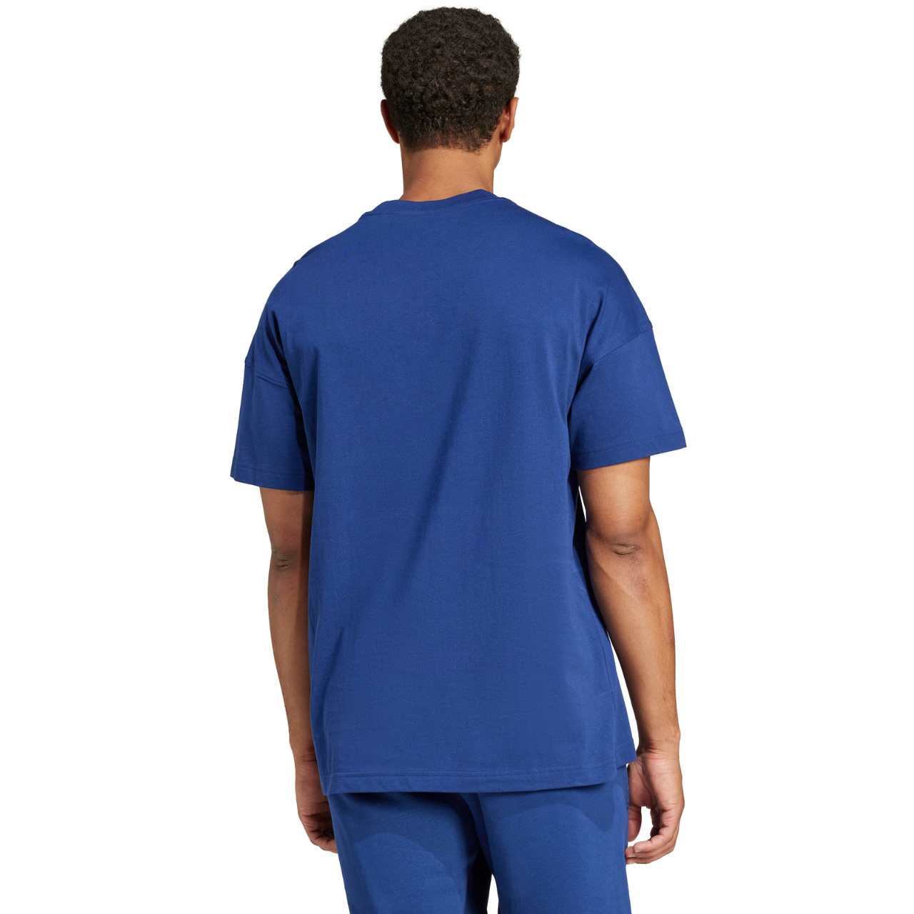 Koszulka męska adidas All SZN niebieska – ujęcie 3