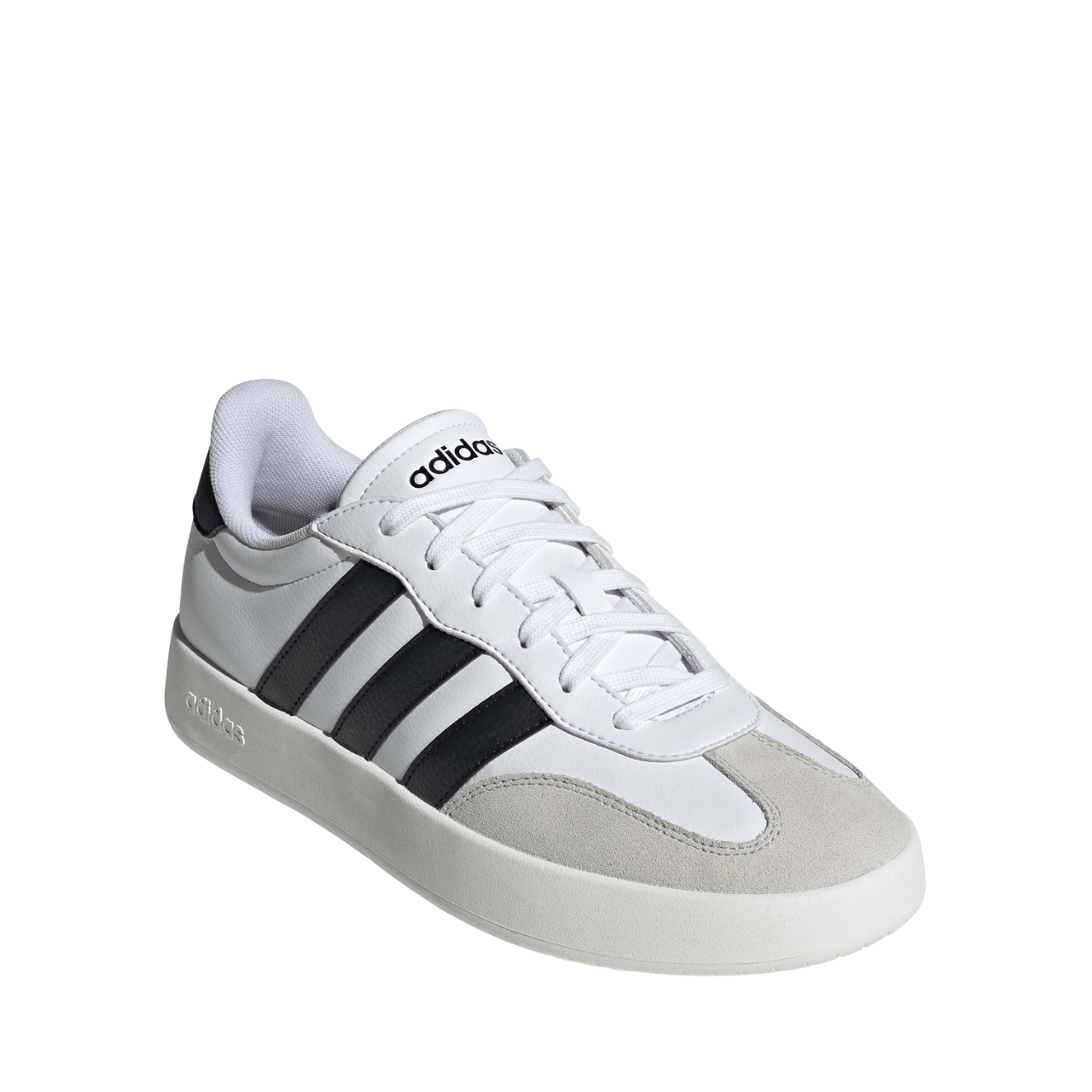 Buty męskie adidas Barreda biało-czarne – ujęcie 2