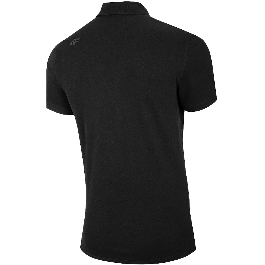 Koszulka męska 4F głęboka czerń NOSH4 – ujęcie 2
