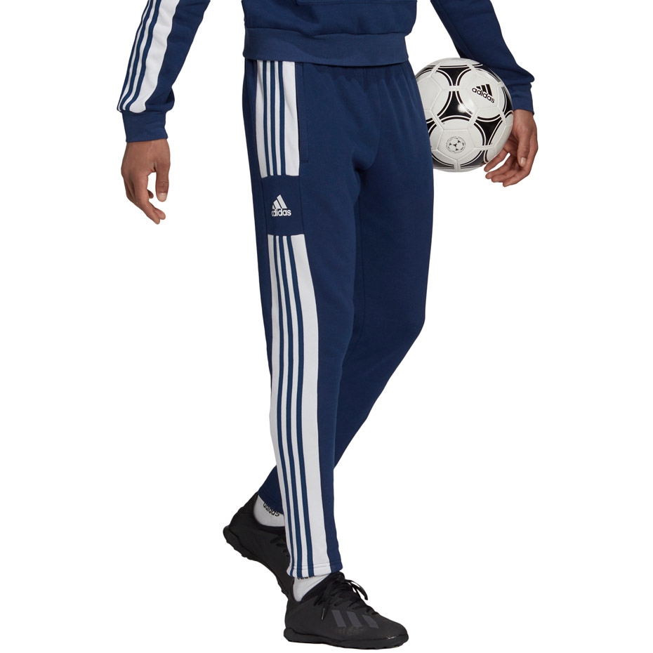 Spodnie męskie adidas Squadra 21 Sweat Pants granatowe – ujęcie 3