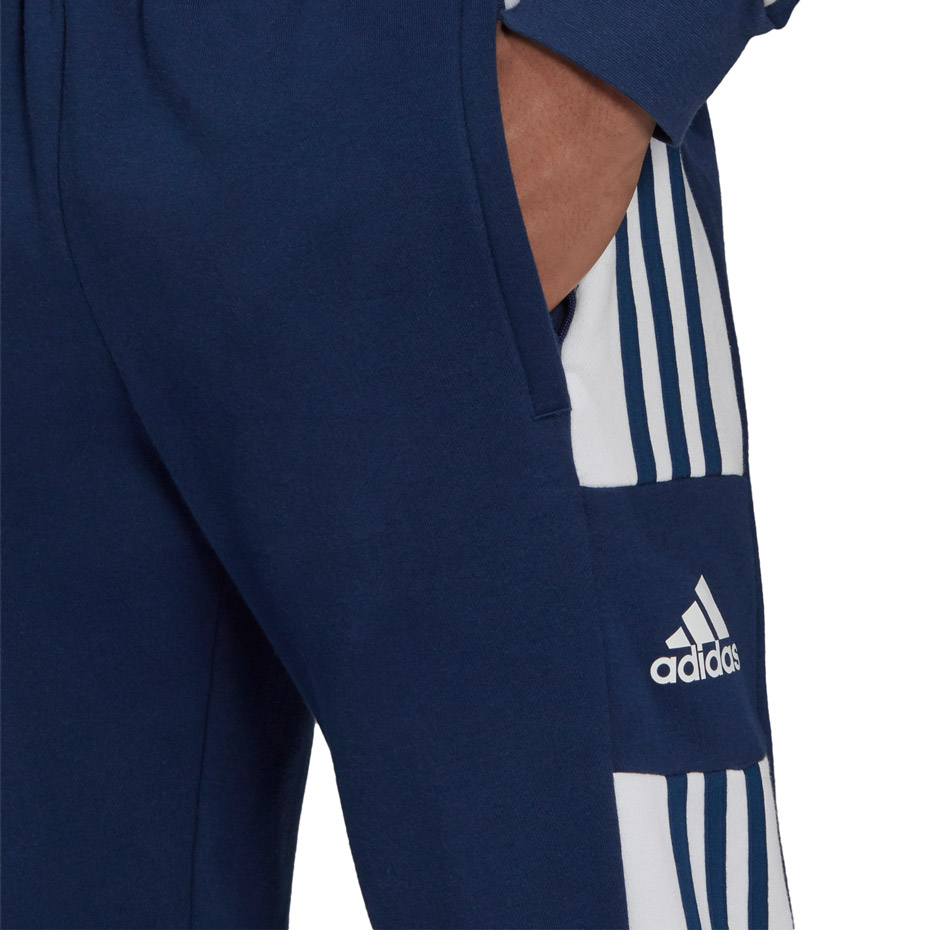 Spodnie męskie adidas Squadra 21 Sweat Pants granatowe – ujęcie 5