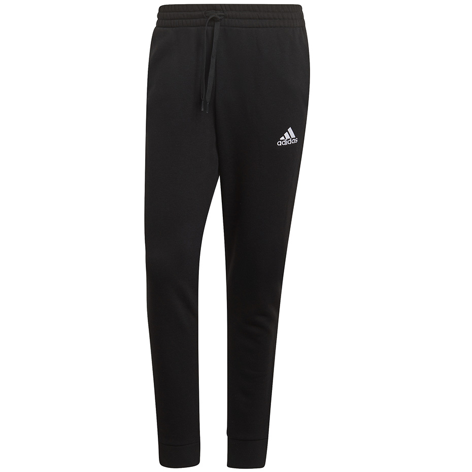 Spodnie męskie adidas Essentials Tapered Cuff Pants czarne