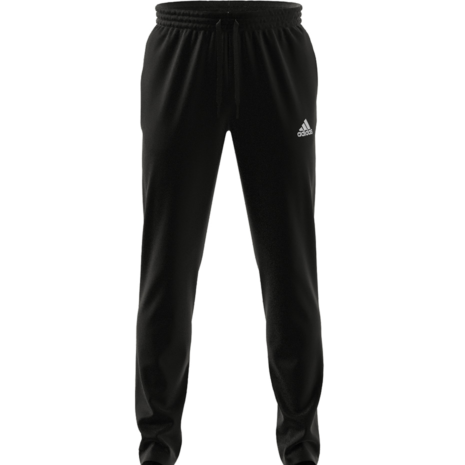 Spodnie męskie adidas Essentials Tapered Open Hem Pants czarne