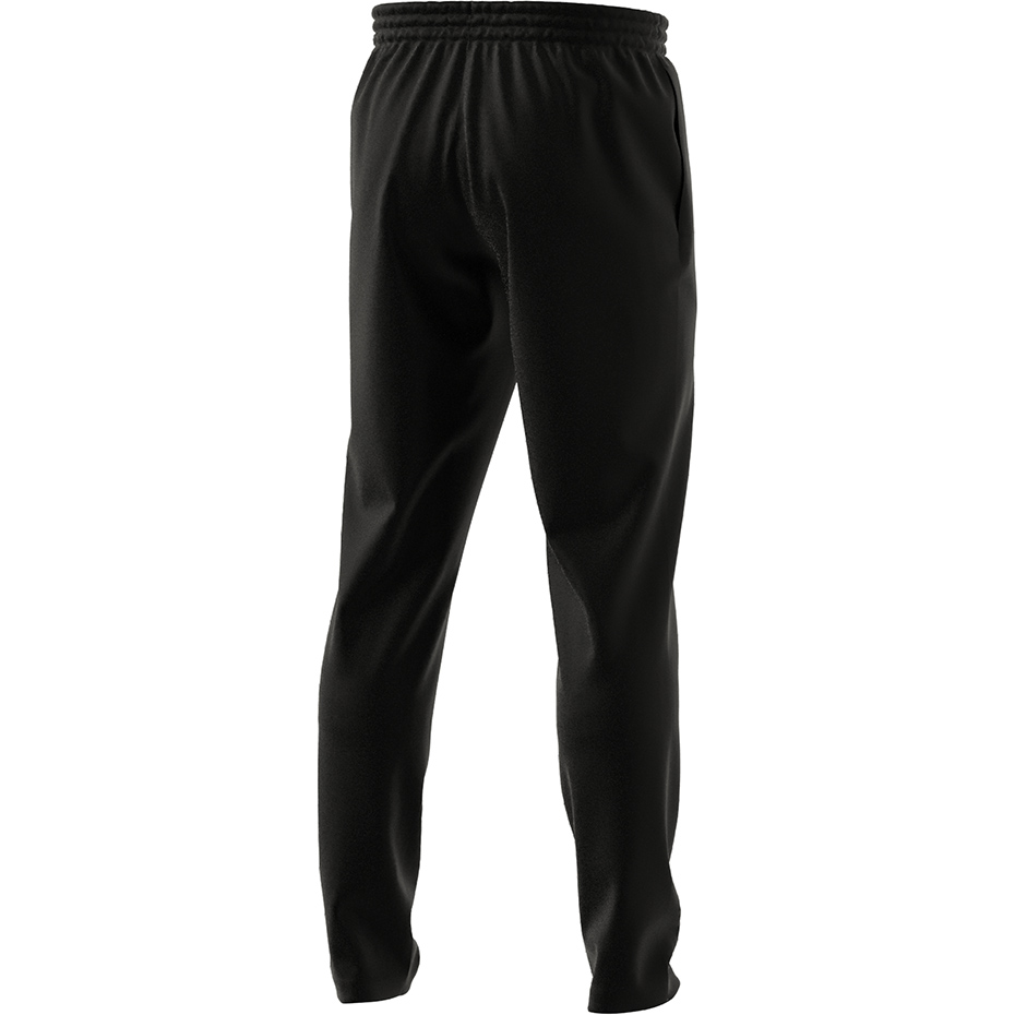 Spodnie męskie adidas Essentials Tapered Open Hem Pants czarne – ujęcie 3