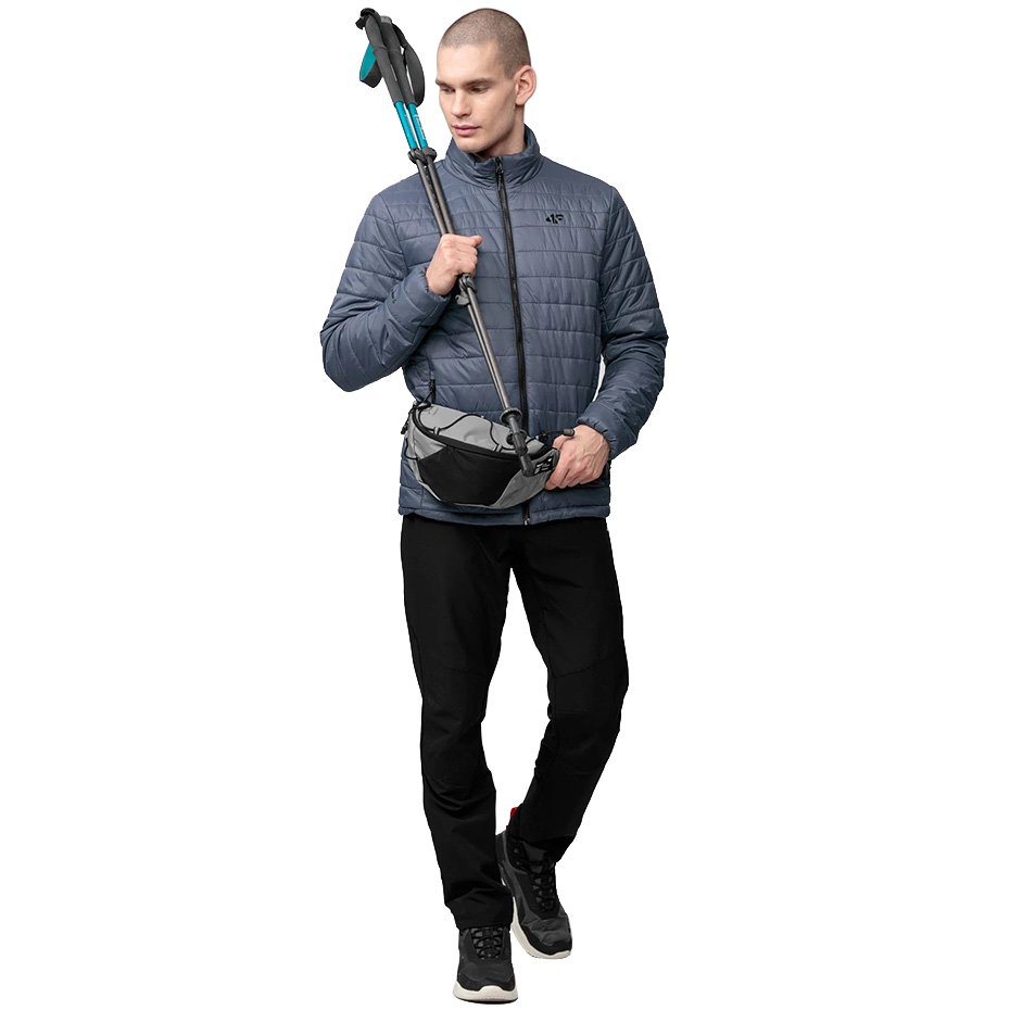 Kurtka męska 4F szara H4L21 KUMP004 – ujęcie 3