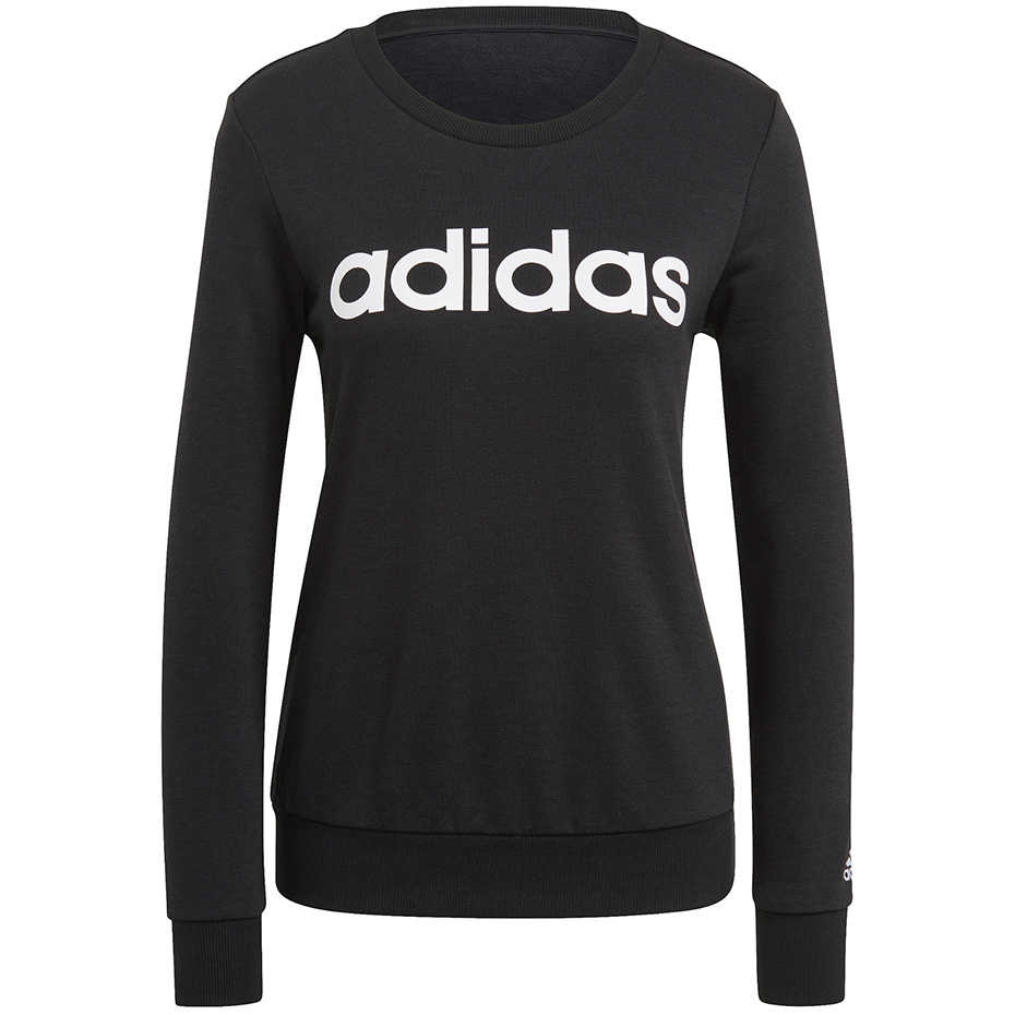 Bluza damska adidas Essentials Linear Sweatshirt czarna
