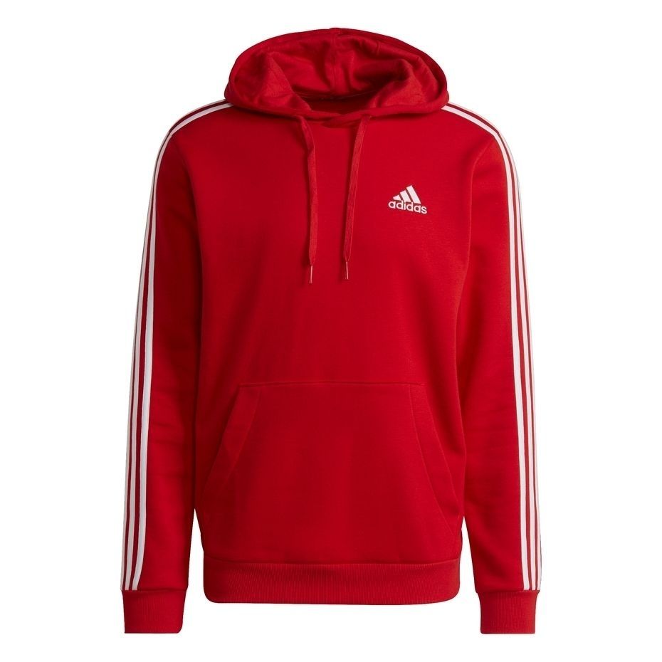 Bluza męska adidas Essentials Fleece czerwona