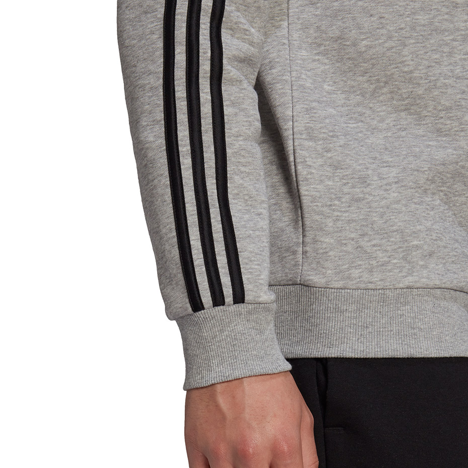 Bluza męska adidas Essentials Sweatshirt szara – ujęcie 6