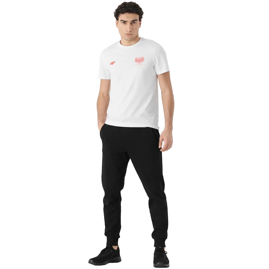 Koszulka męska 4F biała R4L21 – ujęcie 4