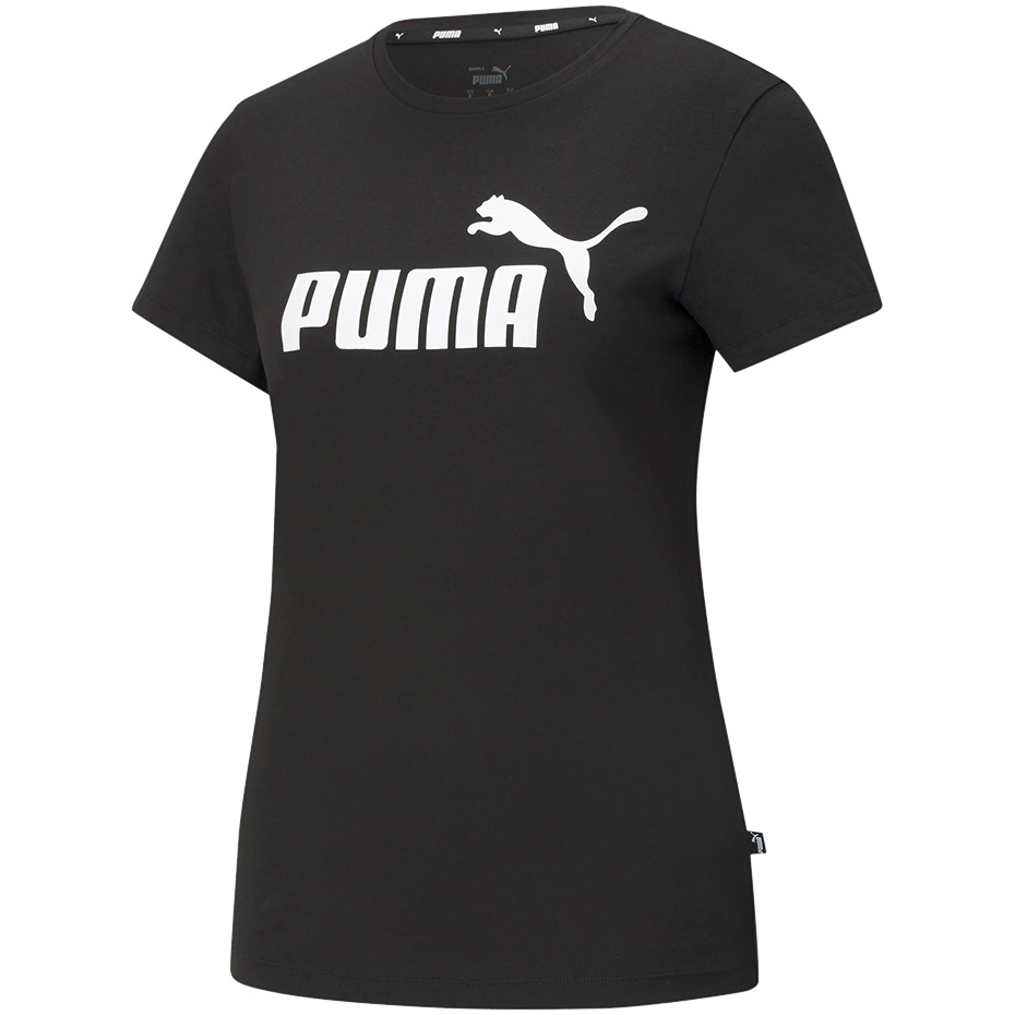 Koszulka damska Puma ESS Logo Tee czarna