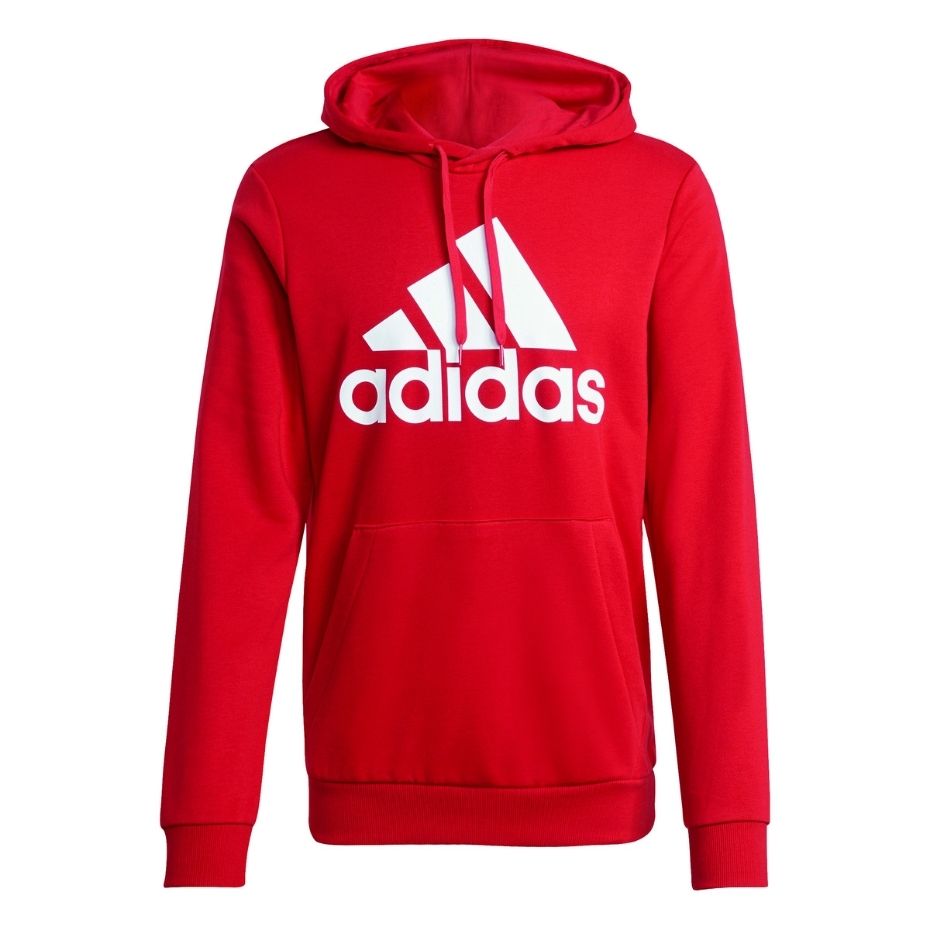 Bluza męska adidas Essentials Big Logo czerwona