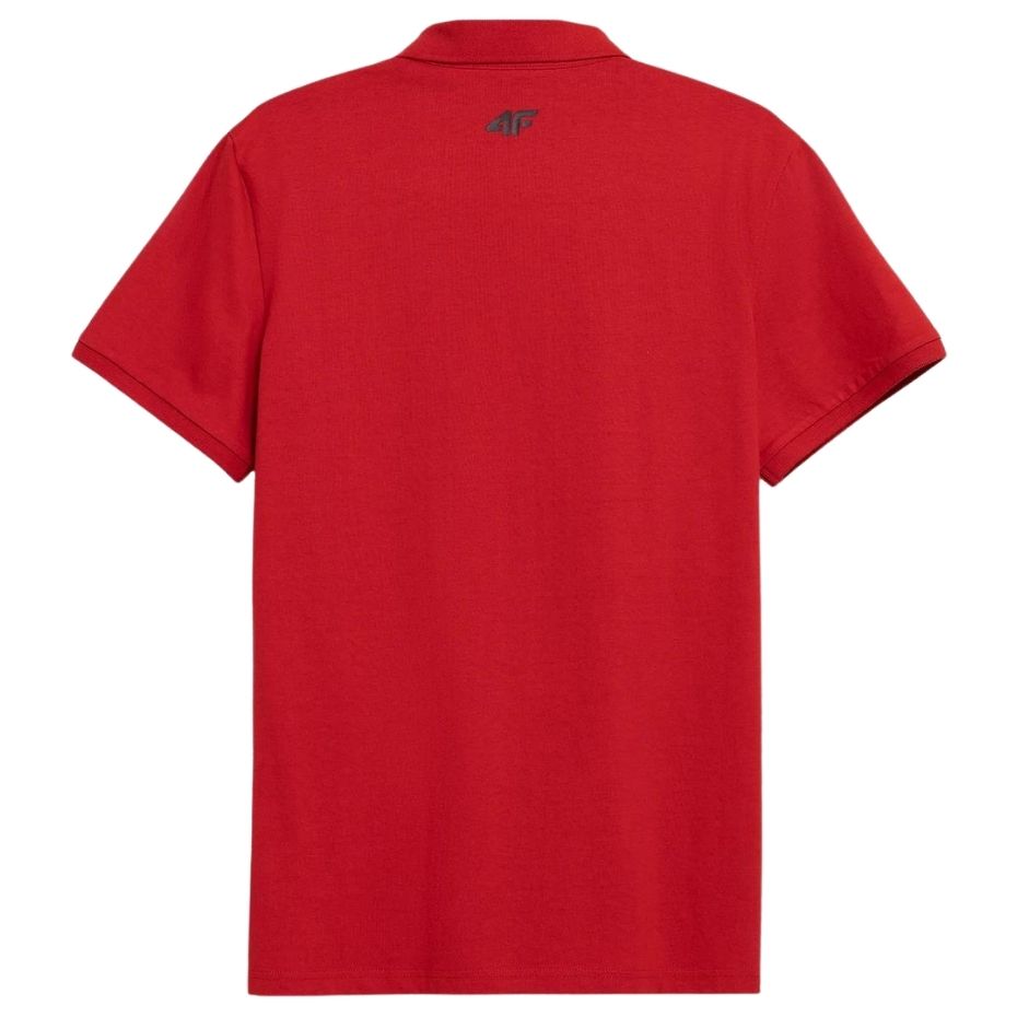 Koszulka męska 4F czerwona NOSH4 – ujęcie 3