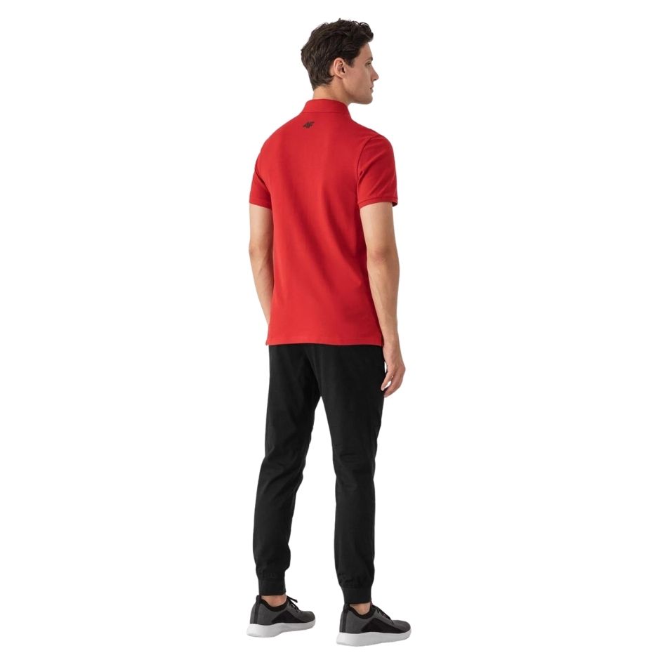 Koszulka męska 4F czerwona NOSH4 – ujęcie 5