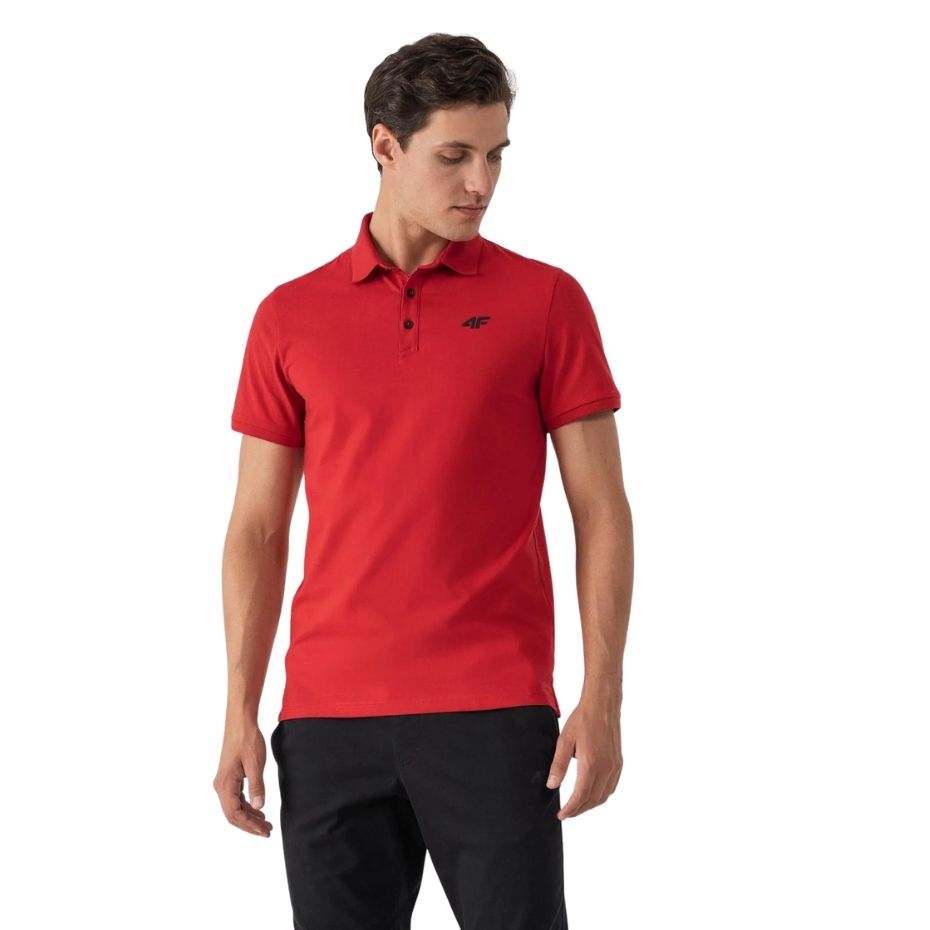Koszulka męska 4F czerwona NOSH4