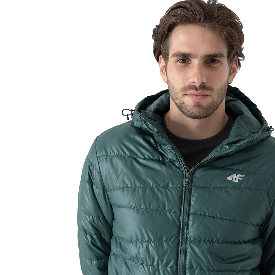 Kurtka męska 4F morska zieleń H4Z21 KUMP005 – ujęcie 6