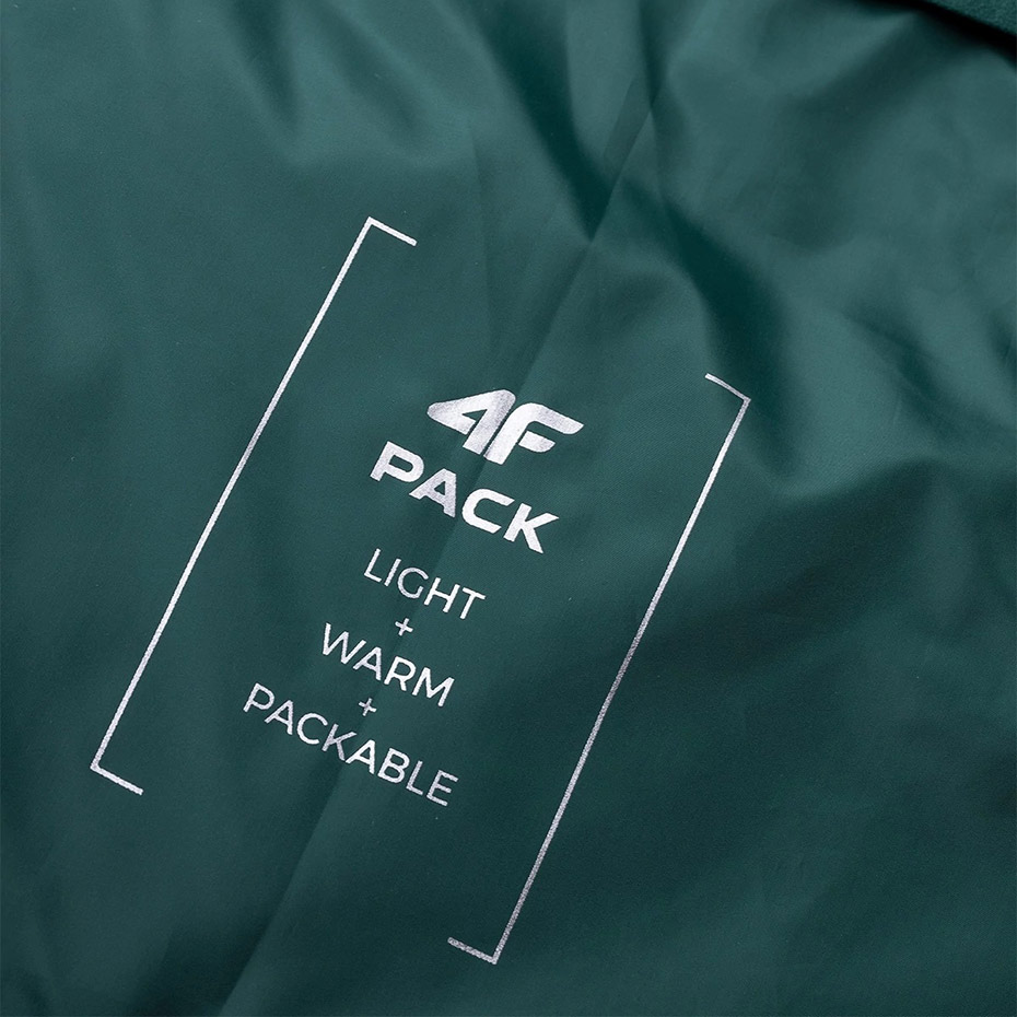 Kurtka męska 4F morska zieleń H4Z21 KUMP005 – ujęcie 7
