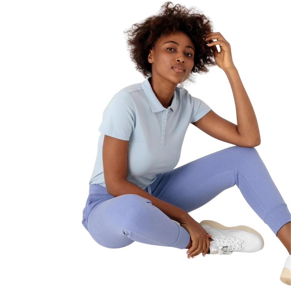 Koszulka damska 4F jasnoniebieska NOSH4 TSD355 – ujęcie 3