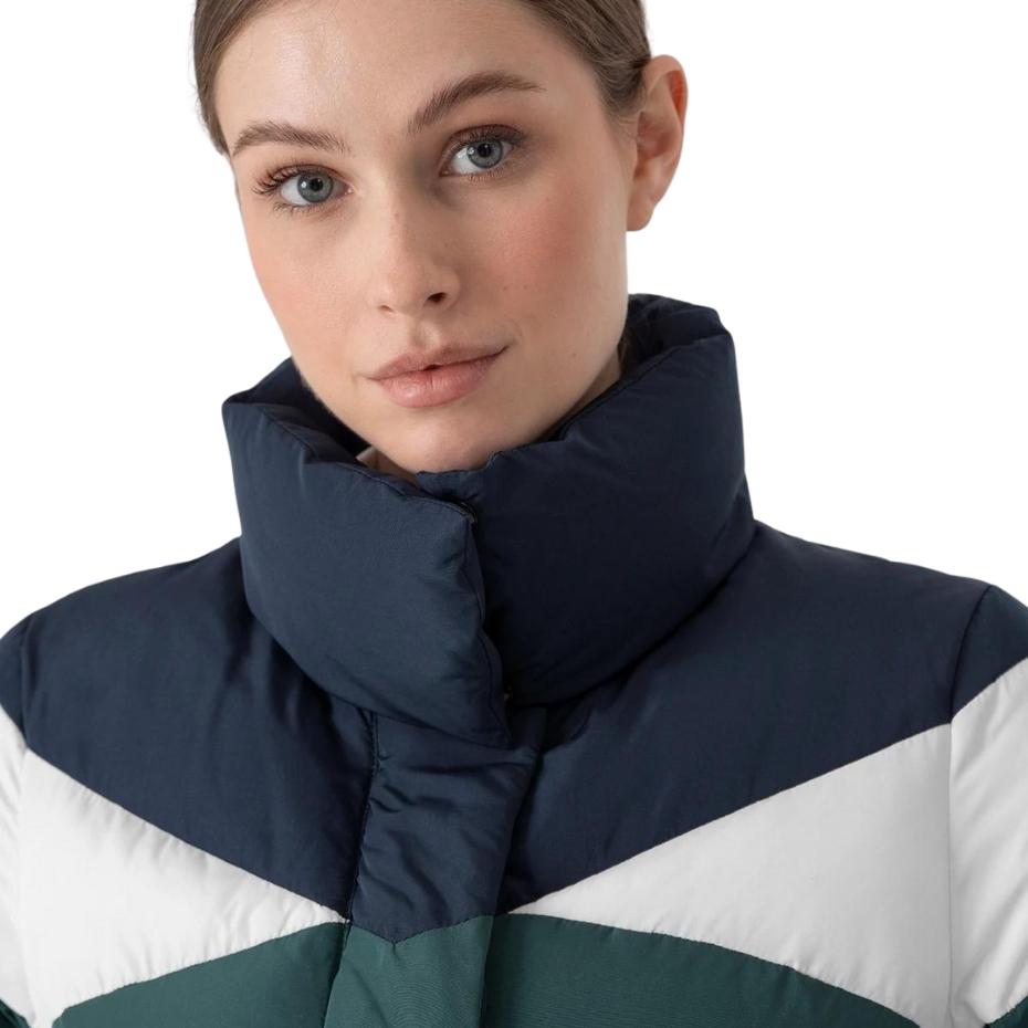 Kurtka damska 4F ciemna zieleń H4Z21 KUDP007 – ujęcie 6