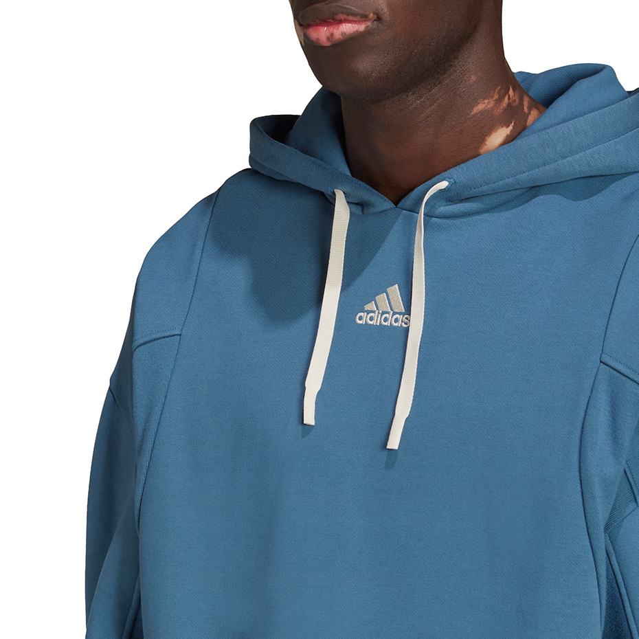 Bluza męska adidas M internal OH niebieska – ujęcie 5
