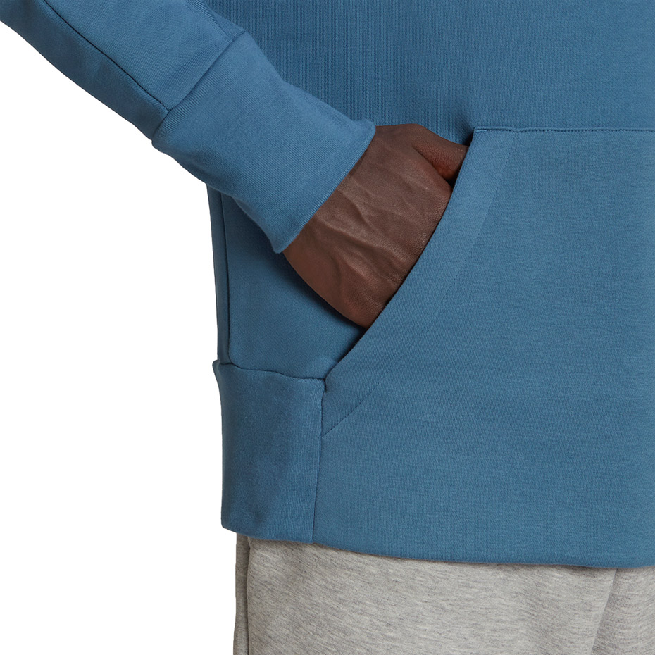Bluza męska adidas M internal OH niebieska – ujęcie 6