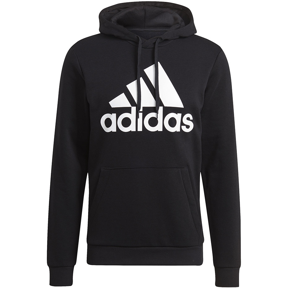 Bluza męska adidas Essentials Fleece Big Logo Hoodie czarna