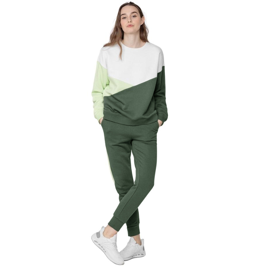 Bluza damska 4F szara H4L22 BLD013 – ujęcie 4