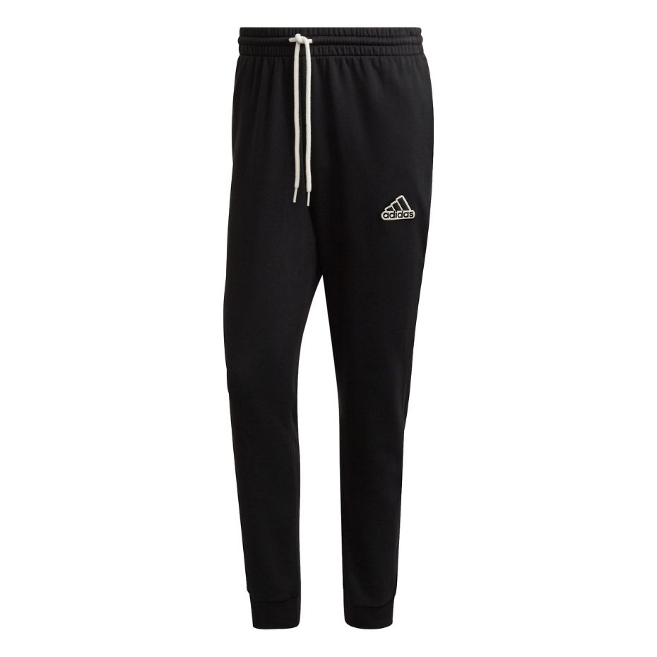 Spodnie męskie adidas Essentials FeelComfy French Terry Pants czarne