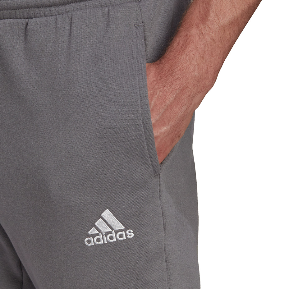 Spodnie męskie adidas Entrada 22 Sweat Pant szare – ujęcie 4
