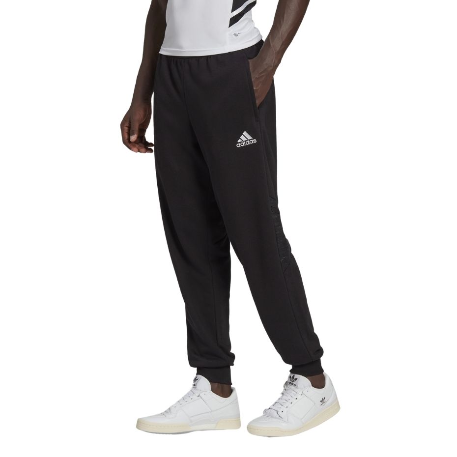 Spodnie męskie adidas Condivo 22 Sweat Pants czarne – ujęcie 3