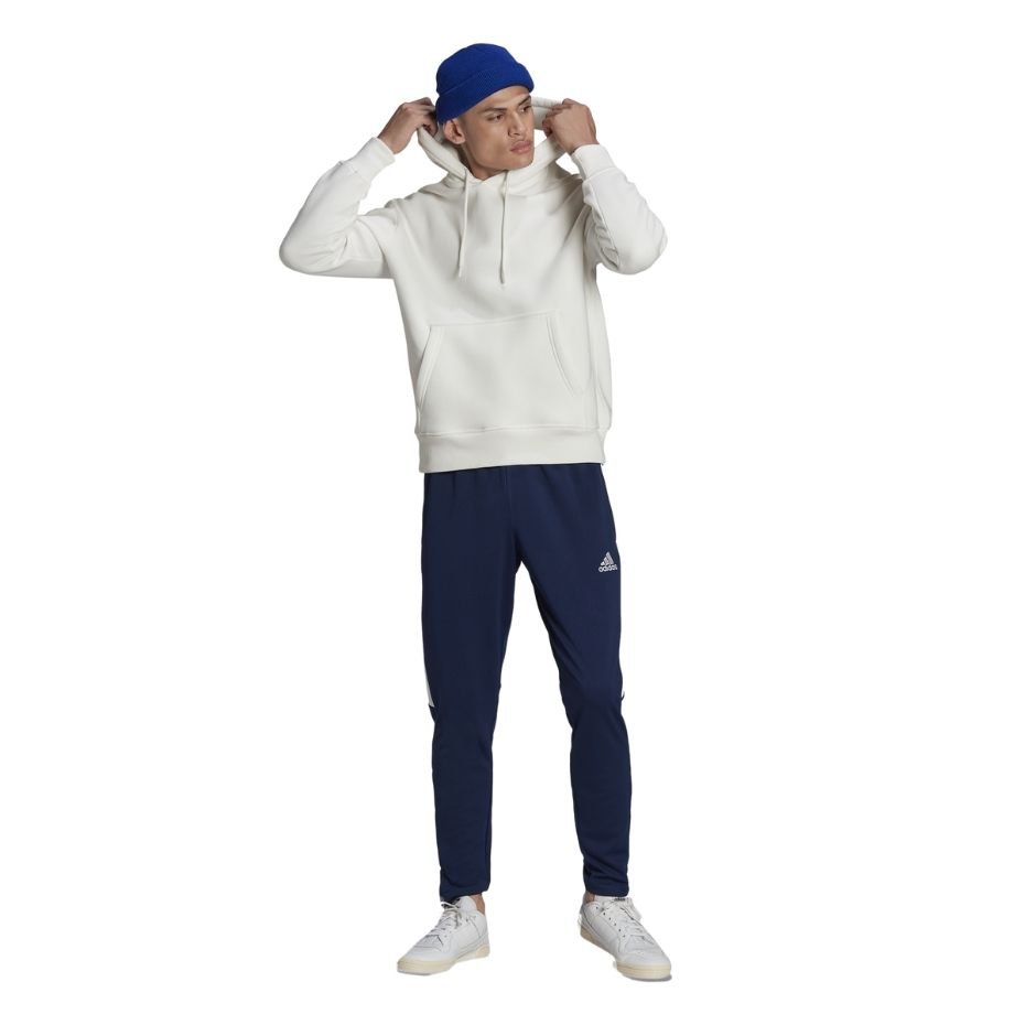 Spodnie męskie adidas Condivo 22 Track Pants granatowe – ujęcie 2