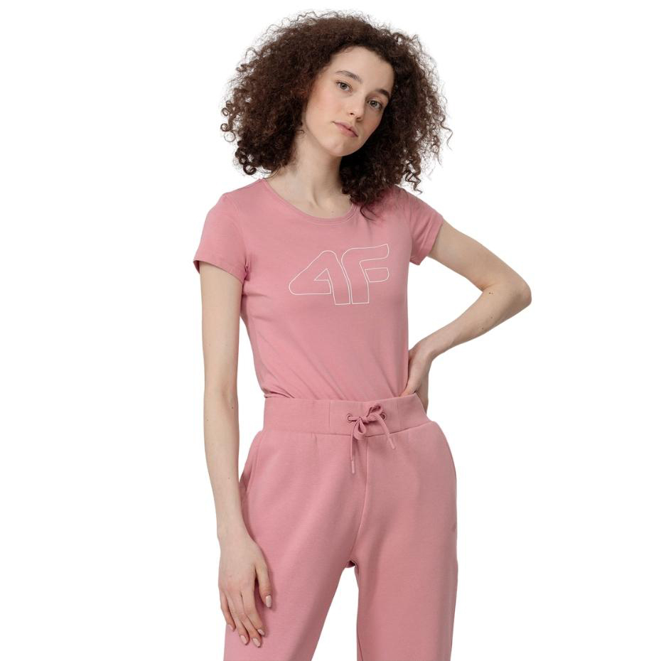 Koszulka damska 4F jasny róż H4Z22 TSD353