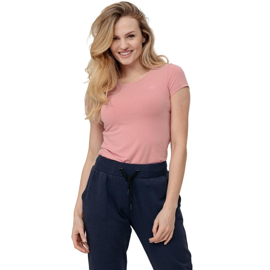 Koszulka damska 4F jasny róż H4Z22 TSD350