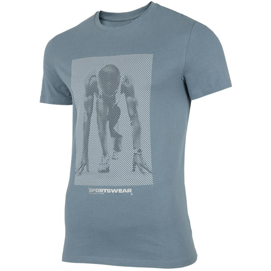 Koszulka męska 4F niebieska H4Z22