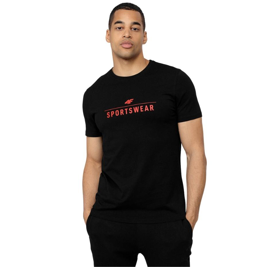 Koszulka męska 4F czarna H4Z22