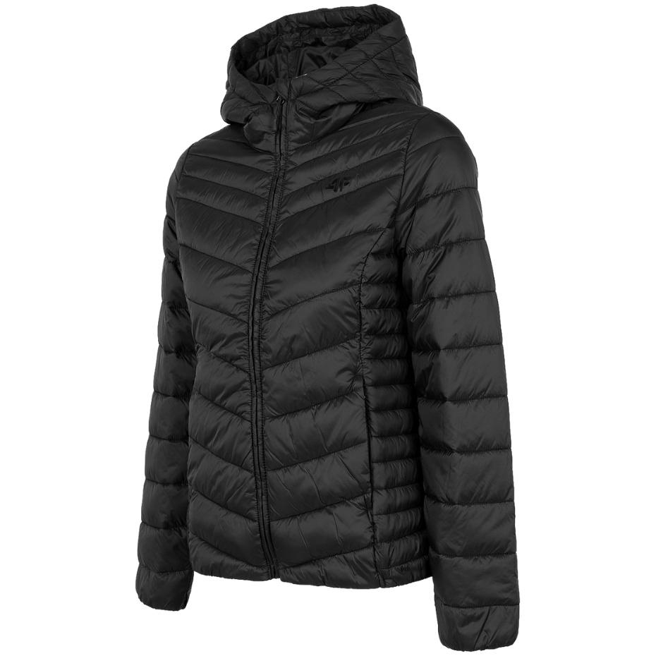 Kurtka damska 4F głęboka czerń H4Z22 KUDP003 – ujęcie 2