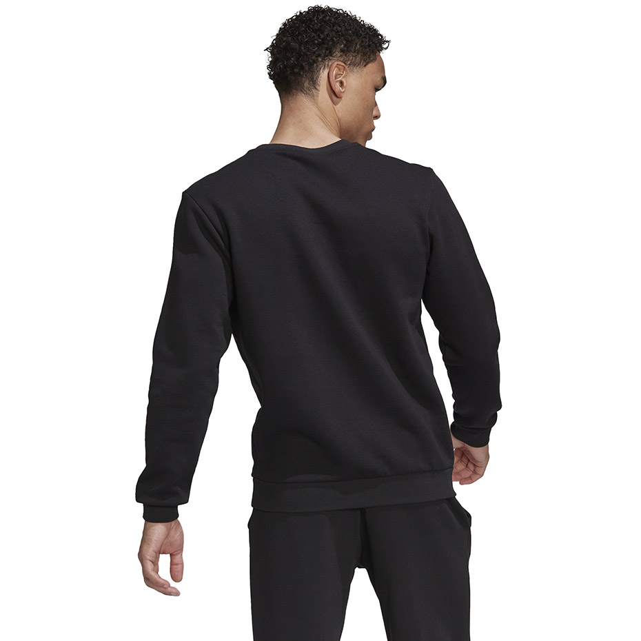 Bluza męska adidas Essentials Big Logo czarna – ujęcie 4