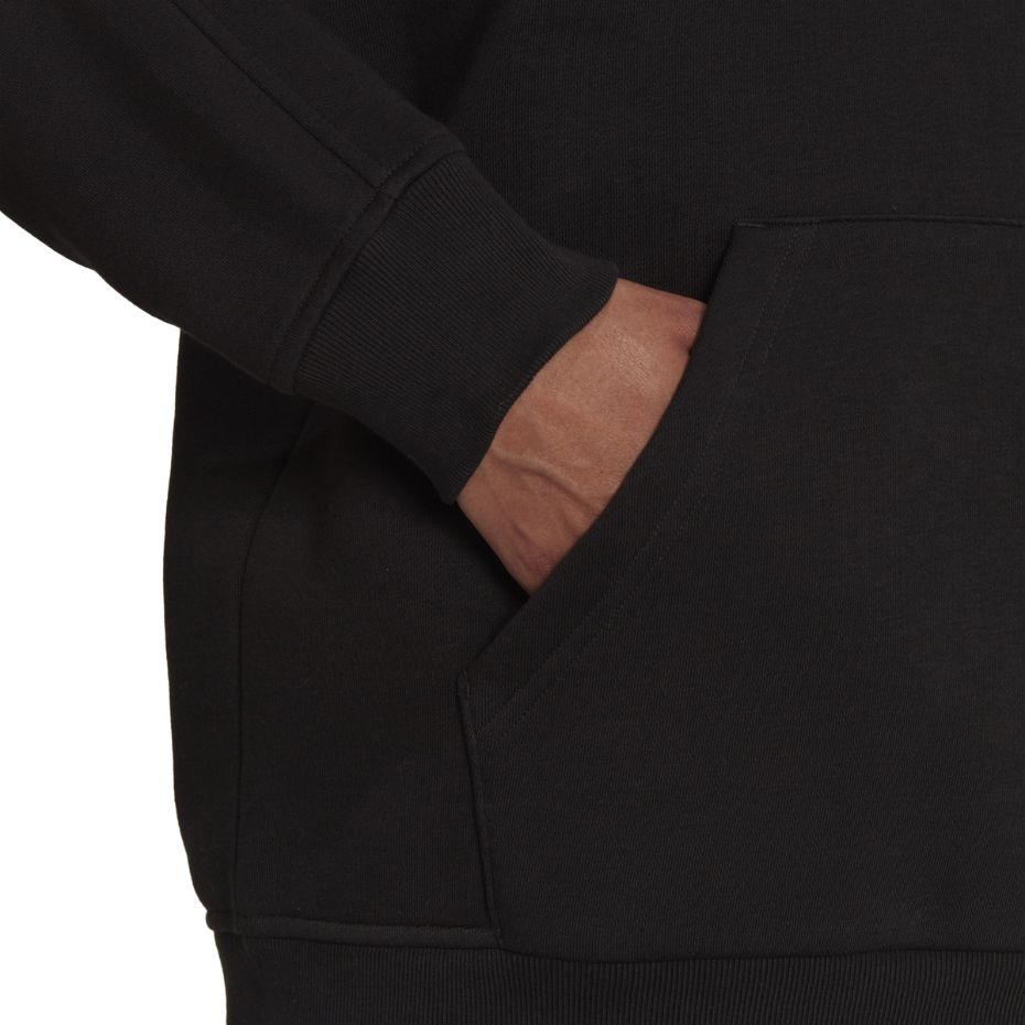 Bluza damska adidas All Sz Fleece Boyfriend Hoodie czarna – ujęcie 5