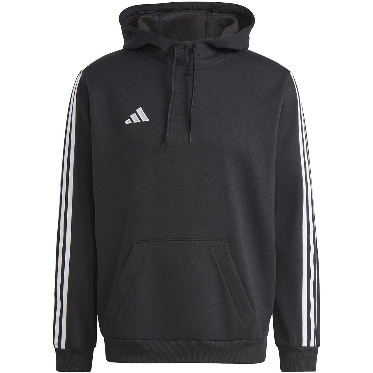 Bluza męska adidas Tiro 23 League Sweat Hoodie czarno-biała