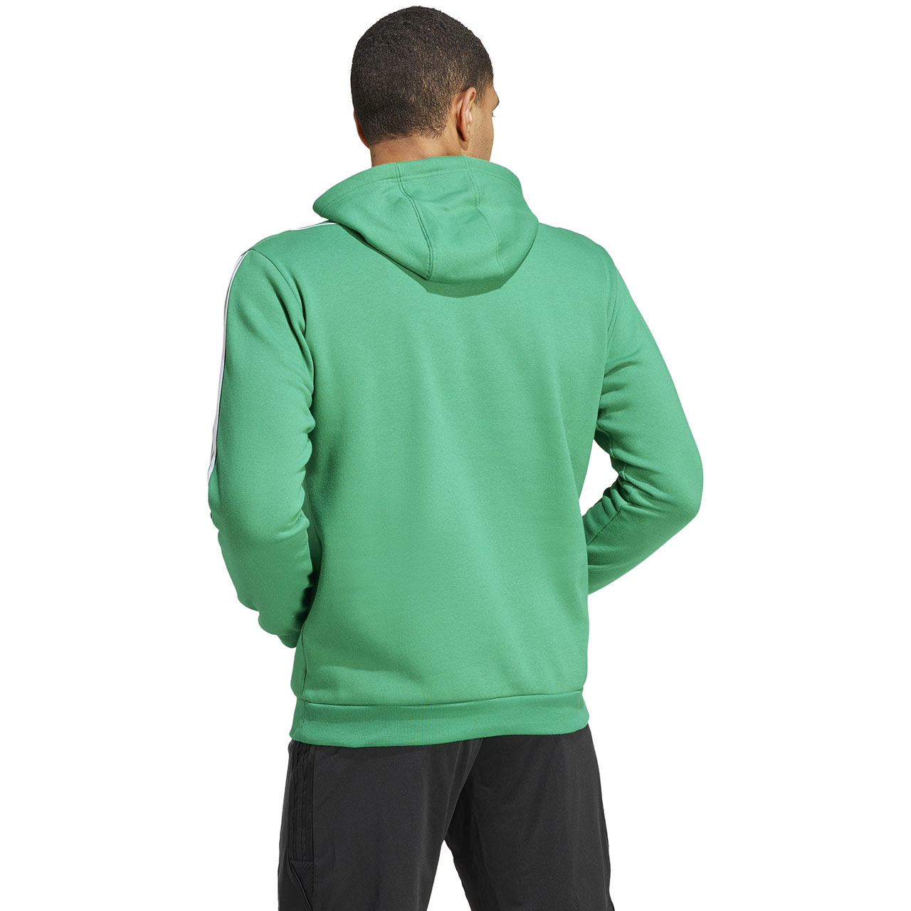 Bluza męska adidas Tiro 23 League Sweat Hoodie zielona – ujęcie 2