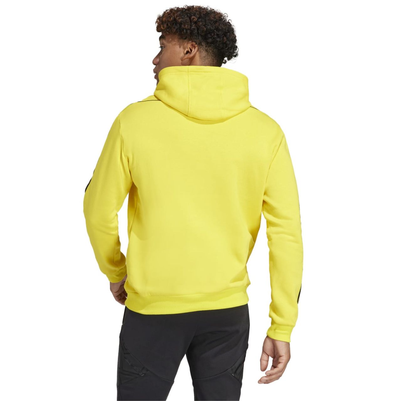 Bluza męska adidas Tiro 23 League Sweat Hoodie żółta – ujęcie 2